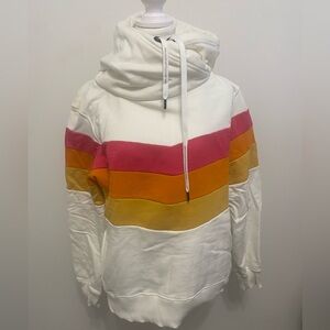 Colorful Striped Women's Hoodie